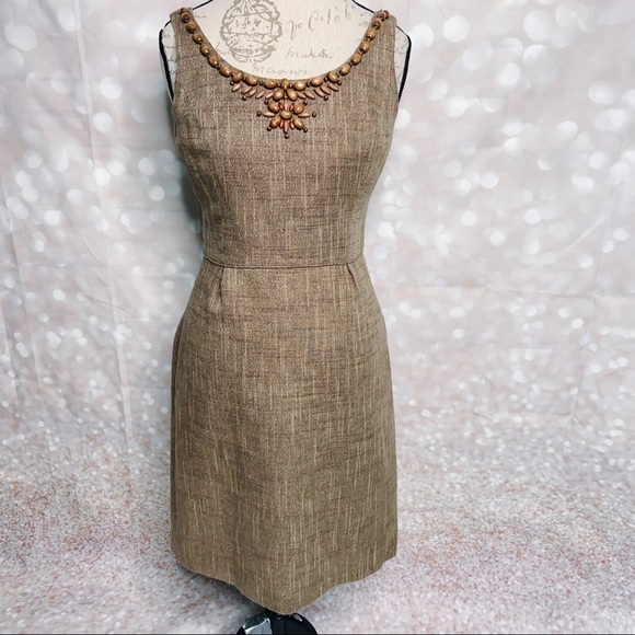ANTONIO MELANI Dresses & Skirts - 𝅺Antonio  Melani Linen Blend Sheath Dress